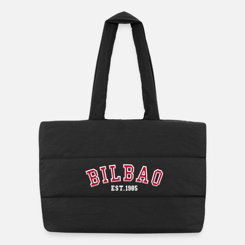 Bilbao Est. 1985 Puffer Shopping Bag
