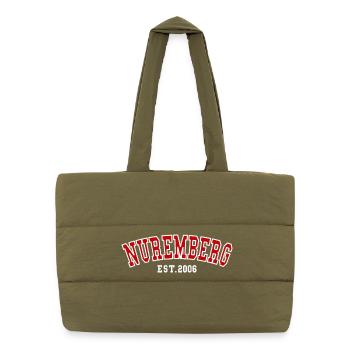 Nuremberg fondée en 2006 - Sac shopping matelassé - safari green - Devant