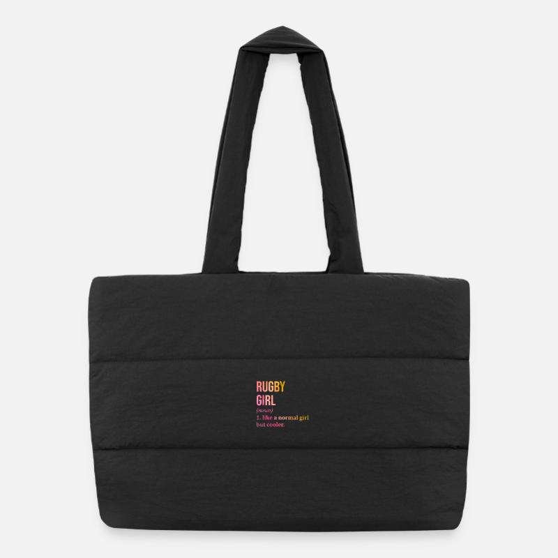 rugby Sac shopping matelassé