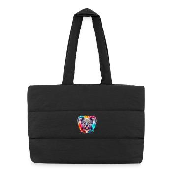 Koala - Puffer Shopping Bag - black - Front