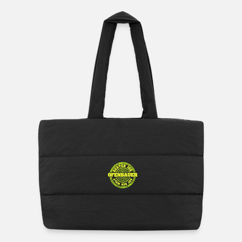 Constructeur de poêles comme métier Sac shopping matelassé