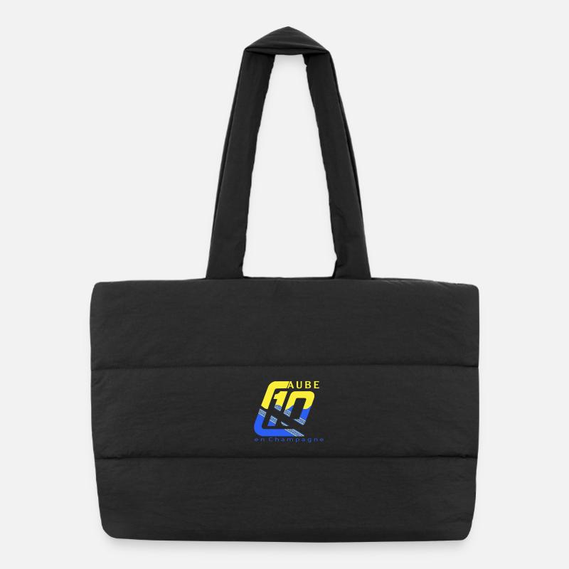 Logo 10 Aube Sac shopping matelassé