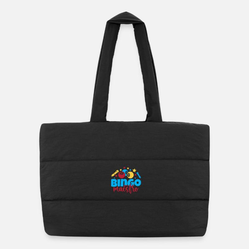 Bingo Game Maestro Bingo Puffer-Einkaufstasche