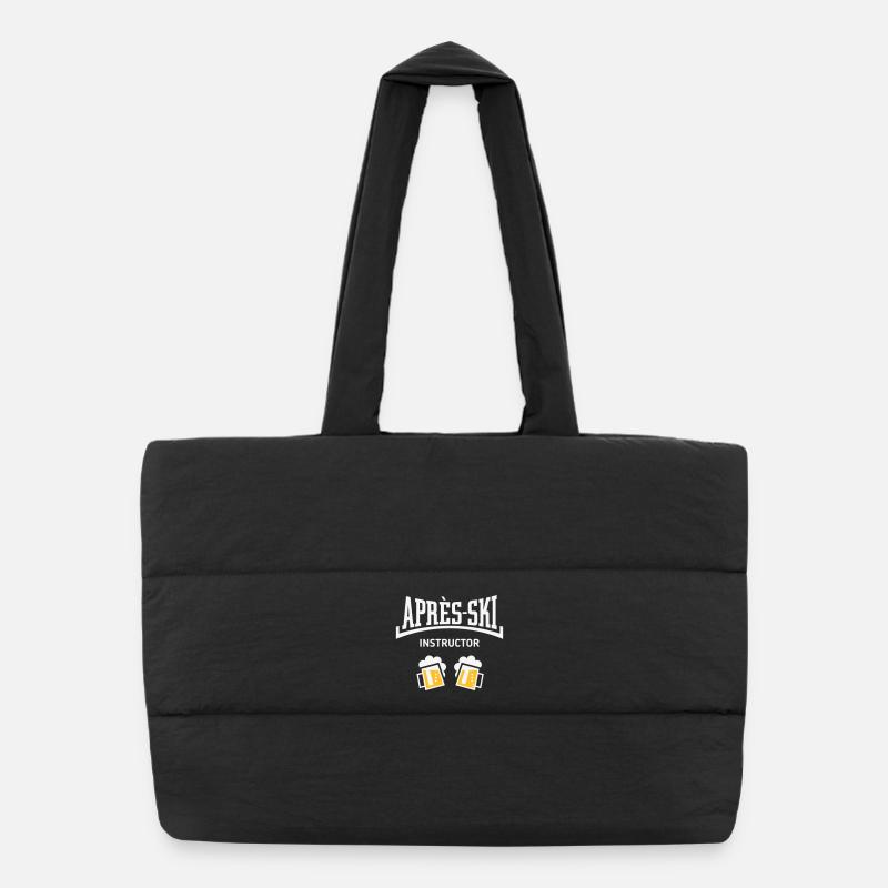 Moniteur Après-Ski (Bière, Après-Ski Concave, NEG2C) Sac shopping matelassé