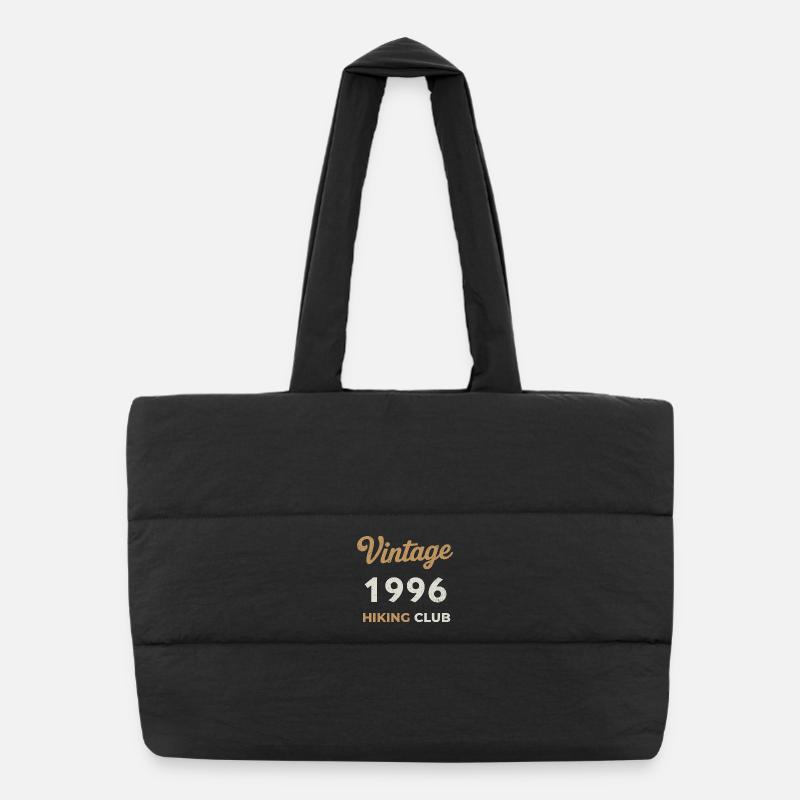 Vintage 1996 – Club de voile rétro Année de naissance Sac shopping matelassé