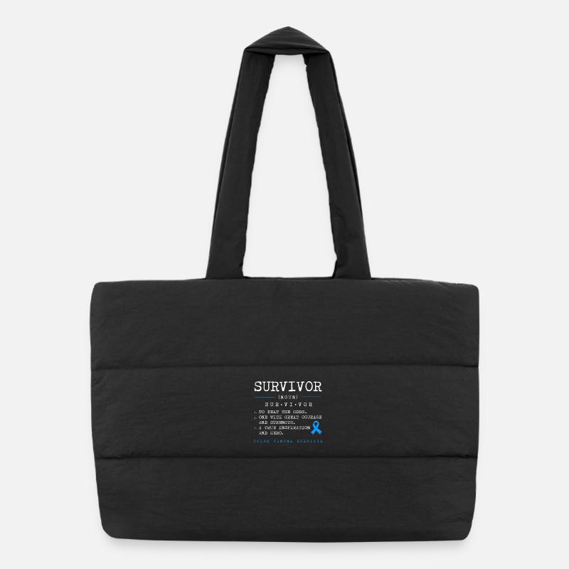 Côlon, cancer, gros intestin Sac shopping matelassé