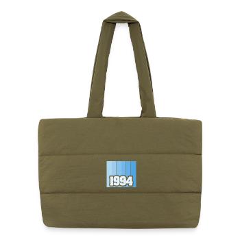 1994 - Puffer-Einkaufstasche - safari Green - Vorne