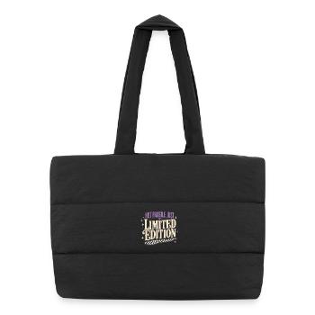 Eds Conscience Ehlers-danlos Guerrier Zèbre - Sac shopping matelassé - noir - Devant