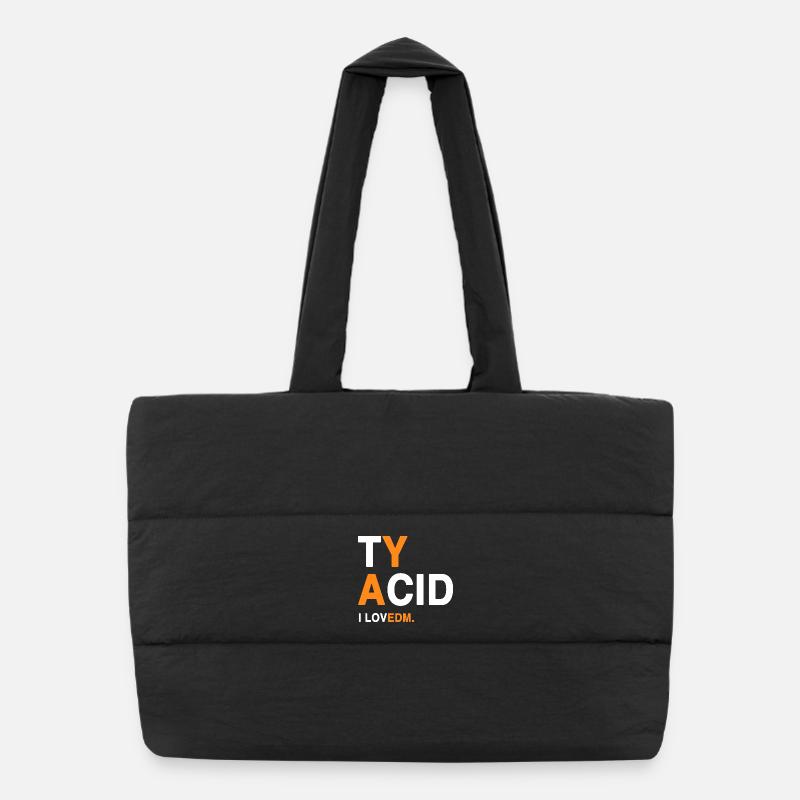 J’AI ADORÉDM - Fans d’EDM Sac shopping matelassé