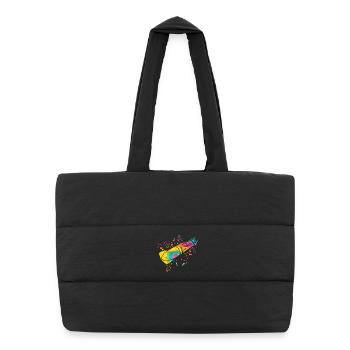 Bobsleigh Bobsleigh Four-man Bobsleigh - Puffer Shopping Bag - black - Front