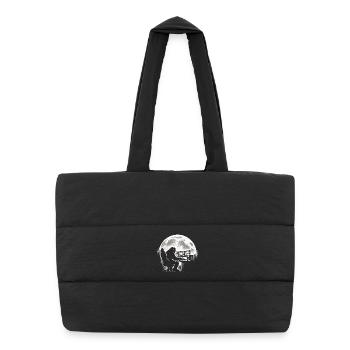 Bigfoot Gamer - Sac shopping matelassé - noir - Devant