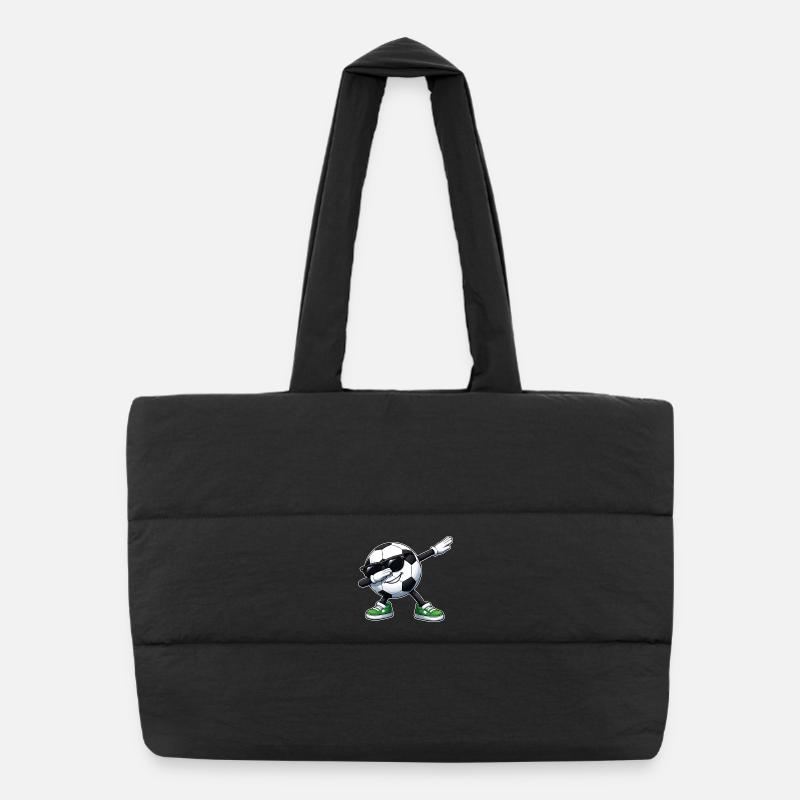 Football de dab Sac shopping matelassé
