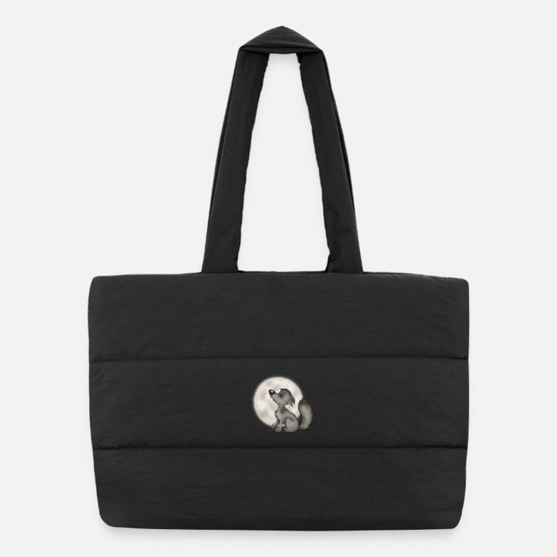 Wölfchen Puffer Shopping Bag