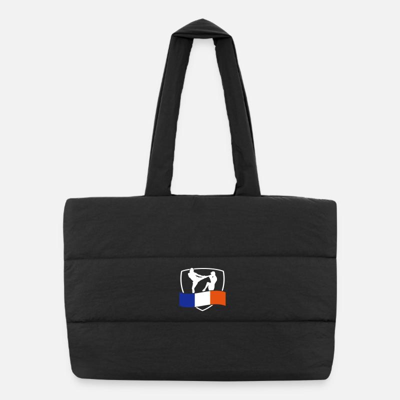 arts martiaux Sac shopping matelassé