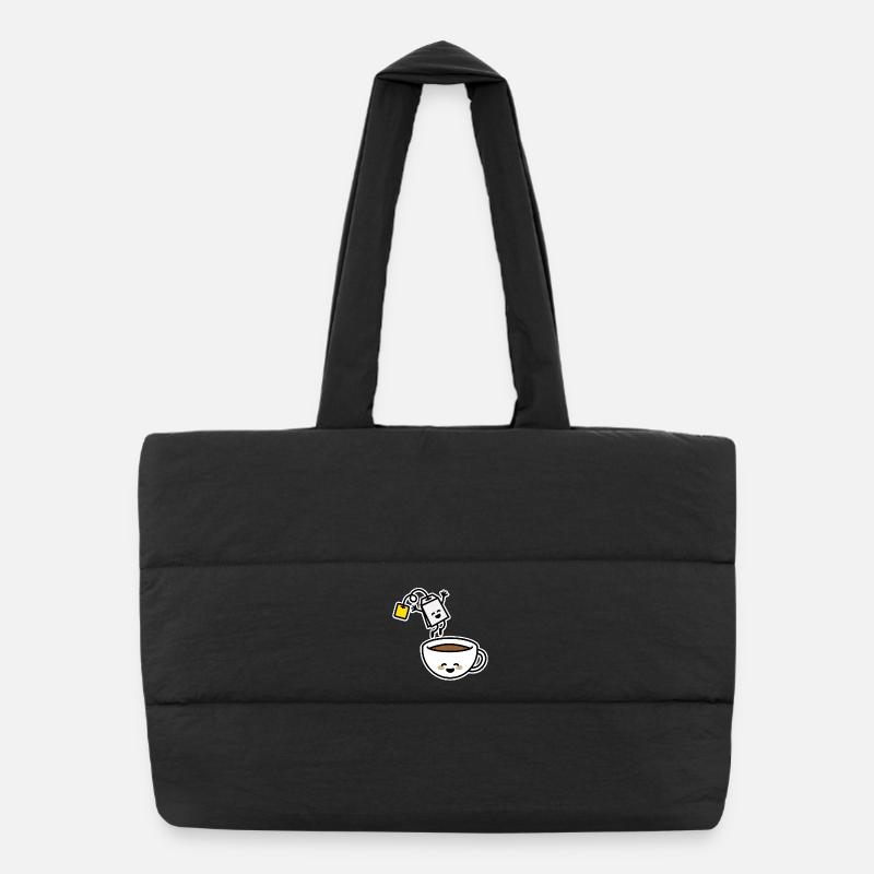 Thé teet tee-teet teet teet Sac shopping matelassé