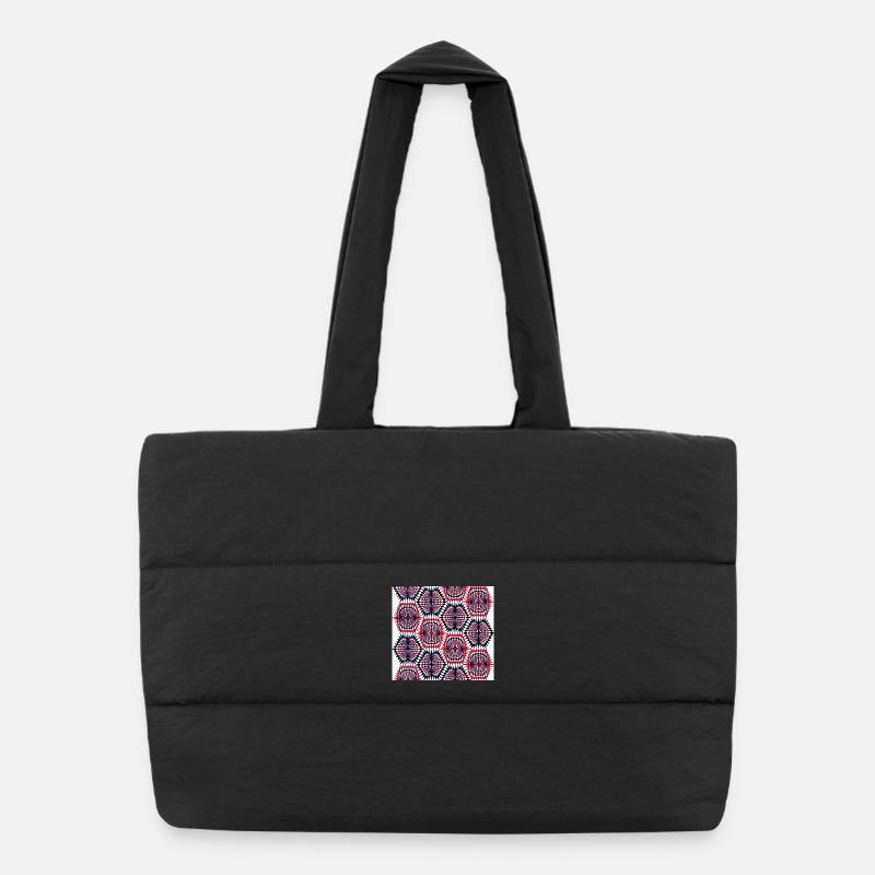 LMNArt - Puffer Shopping Bag - black