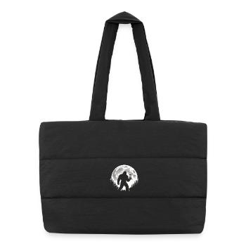 Bigfoot Eiscreme - Puffer Shopping Bag - black - Front