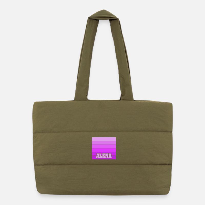Alena Puffer Shopping Bag