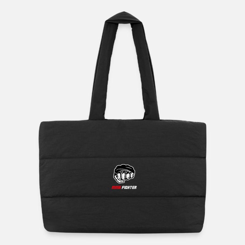 Combat de combat de combattant MMA à la poing Sac shopping matelassé