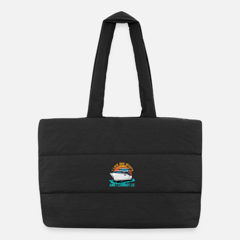 Ich mag große Boote und ich kann nicht lügen Puffer-Einkaufstasche