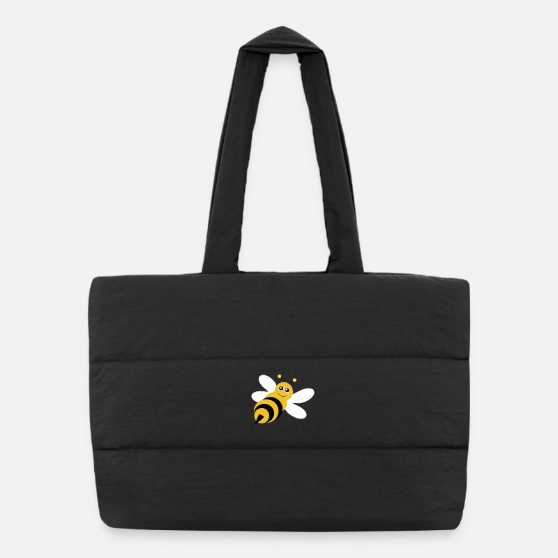 Biene Bienen Imker Geschenk Weihnachten Puffer-Einkaufstasche