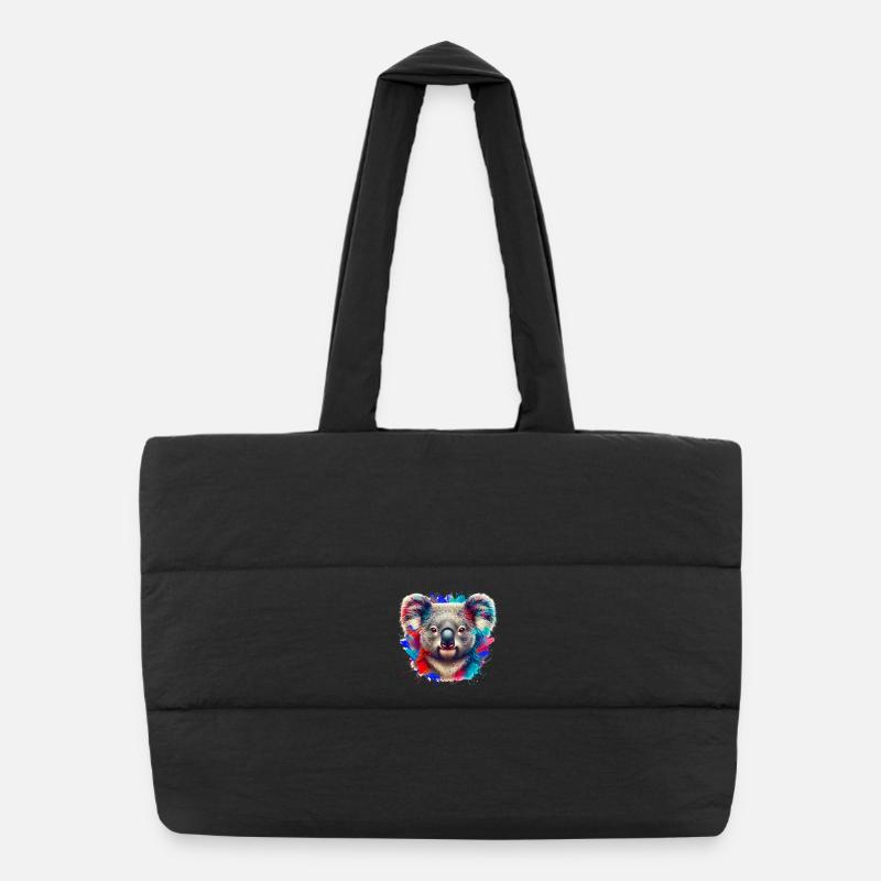 Koala Sac shopping matelassé