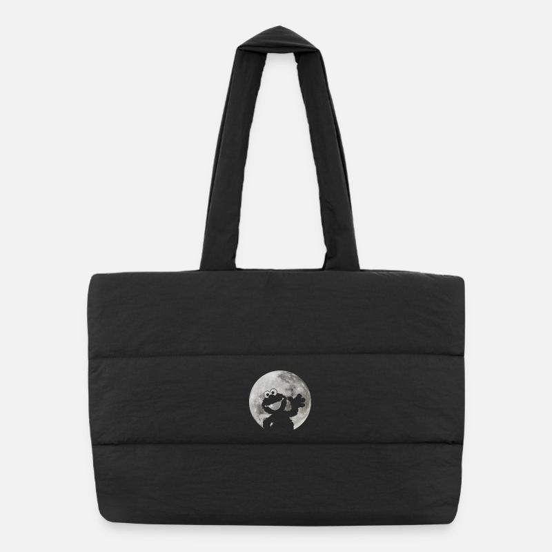 Sesamstraße Elmo Im Vollmond Puffer-Einkaufstasche