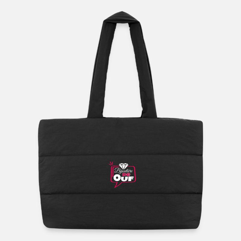 Oufs Juwelier Puffer-Einkaufstasche