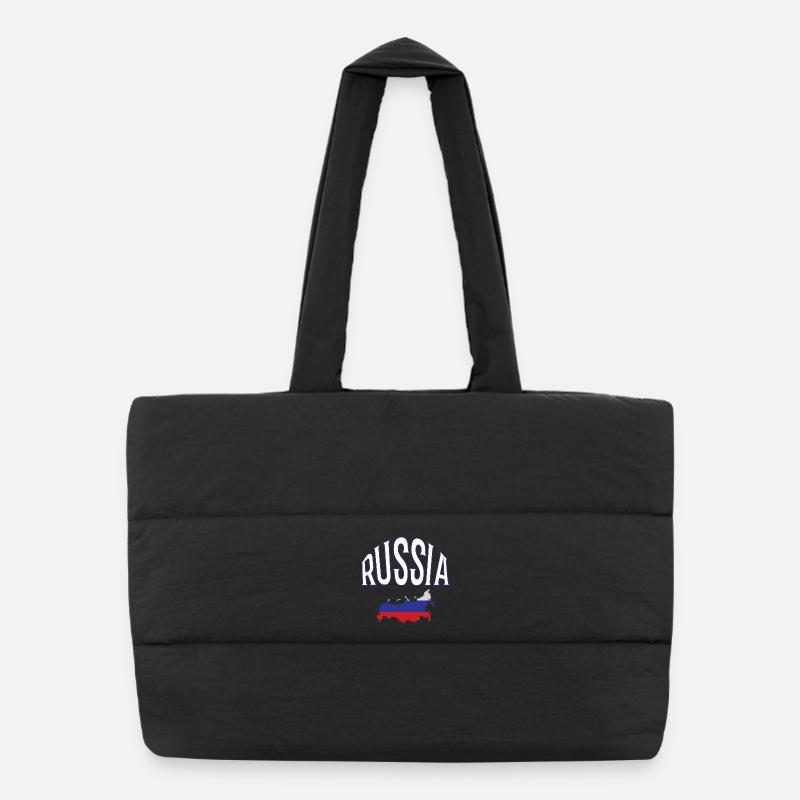 Russie Sac shopping matelassé