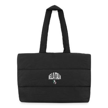 Bella Italia - Puffer Shopping Bag - black - Front