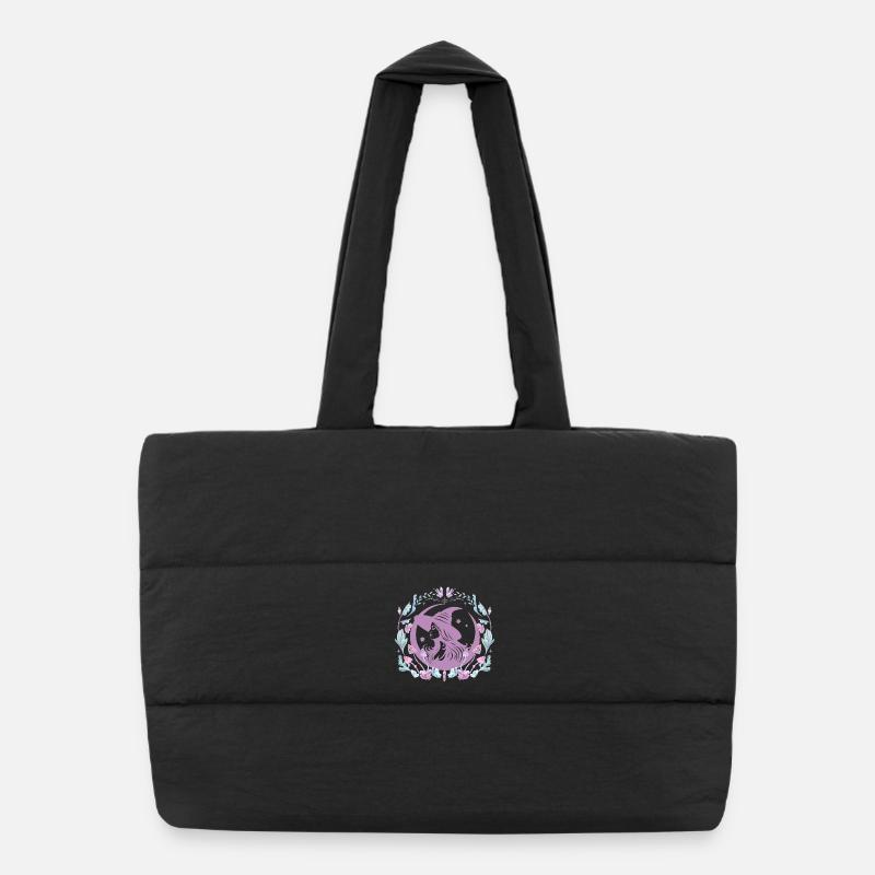 Sac shopping matelassé