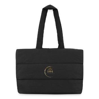 Generation Y built in 1994 - Puffer Shopping Bag - black - Front