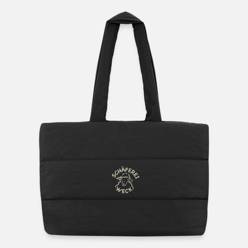 Schaeferei Weck Logo Puffer Shopping Bag