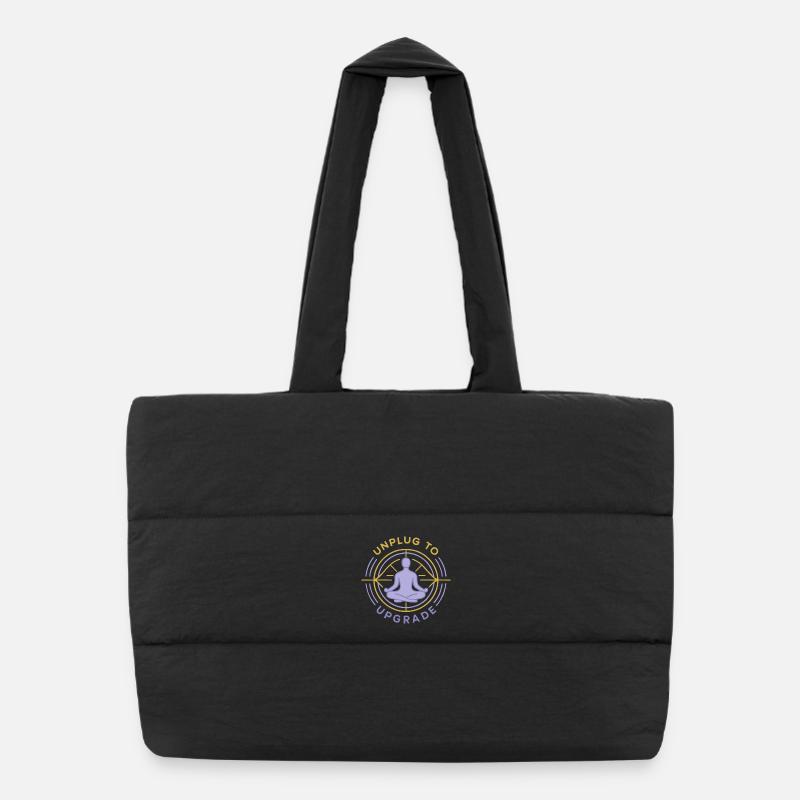 Amélioration de la méditation Sac shopping matelassé