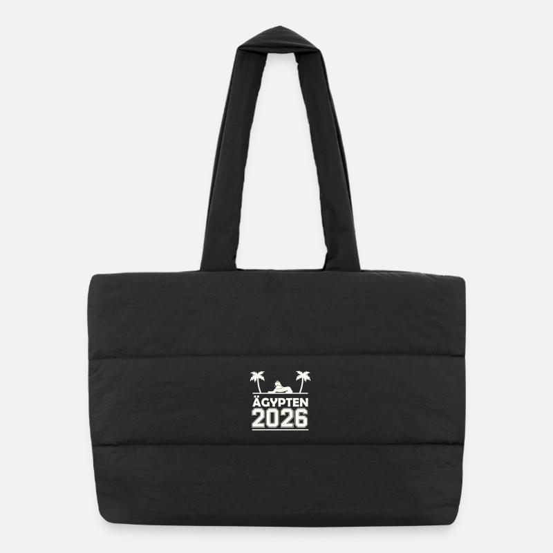 Silhouette Égypte 2026 Sac shopping matelassé