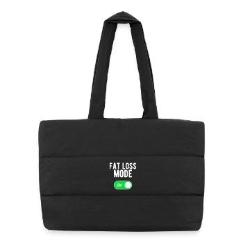 Mode de perte de graisse ON Nutrition Alimentation Perte de graisse - Sac shopping matelassé - noir - Devant