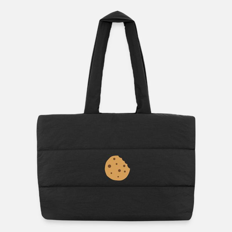 Schokoladenkeks Puffer-Einkaufstasche