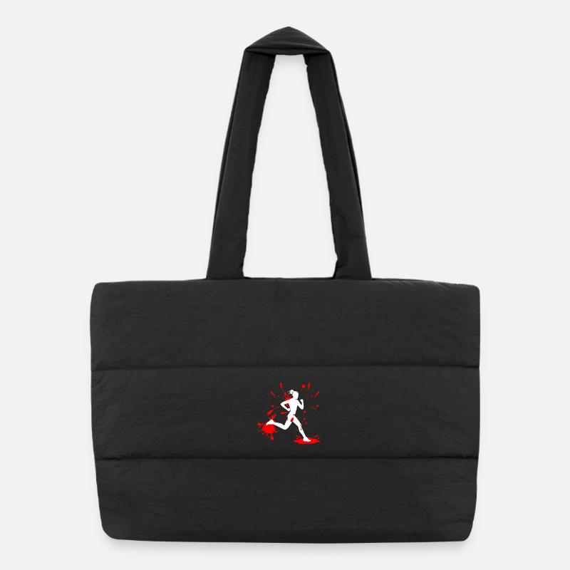 Femme Course de Boue – Patineuse personnalisée Sac shopping matelassé