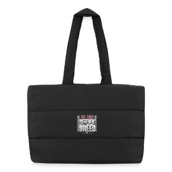 Eds Conscience Ehlers-danlos Guerrier Zèbre - Sac shopping matelassé - noir - Devant