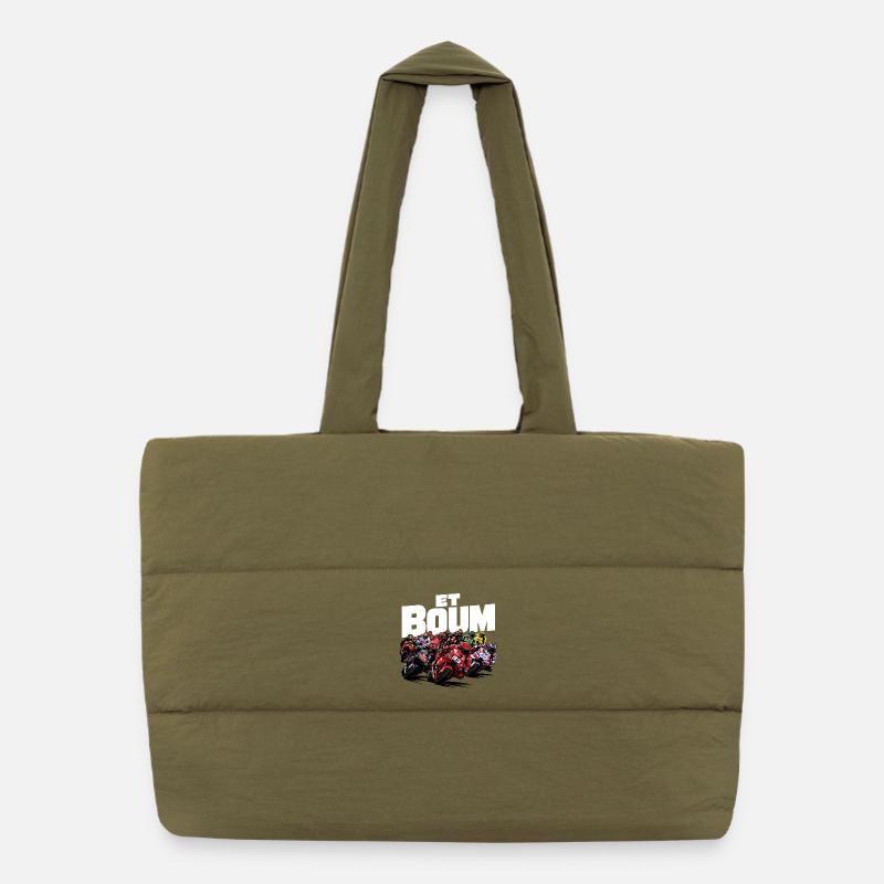 Sac shopping matelassé