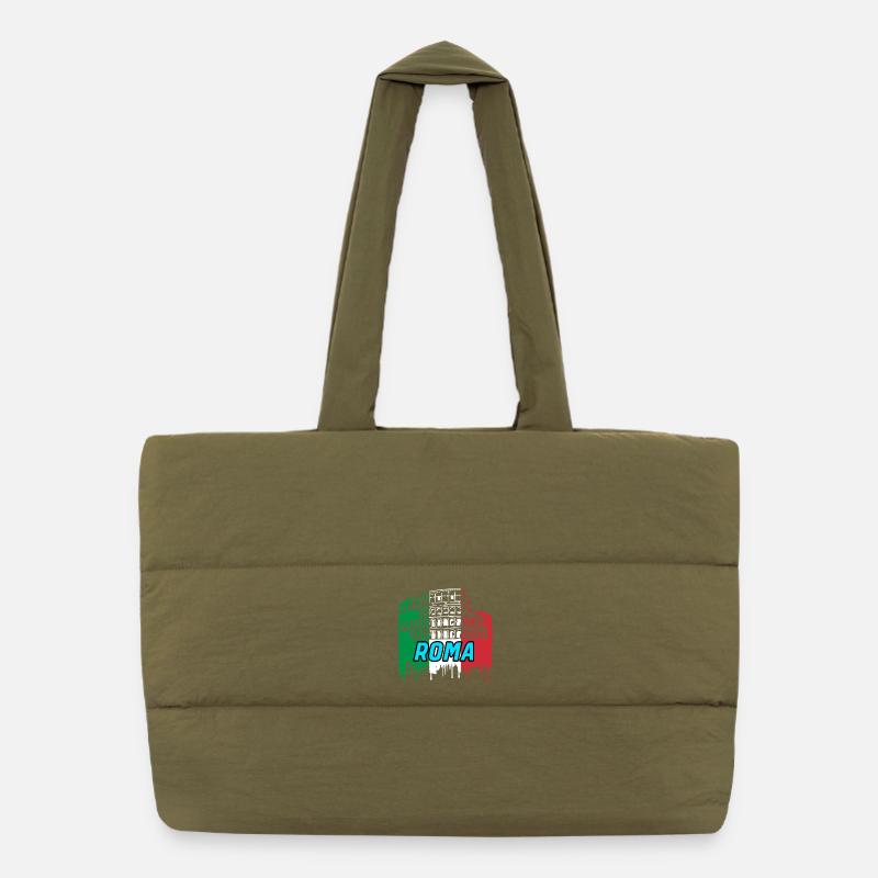 Rom / Geschenk / Geschenkidee Puffer-Einkaufstasche