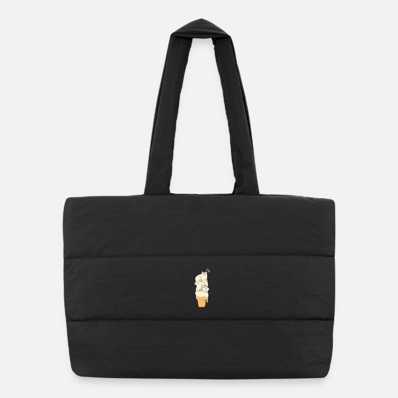 Chat sur glace Chat chat de la maison cadeau Sac shopping matelassé