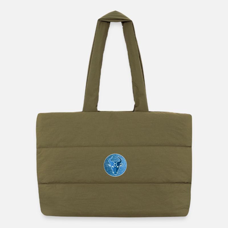 Signe astrologique : taureau Sac shopping matelassé