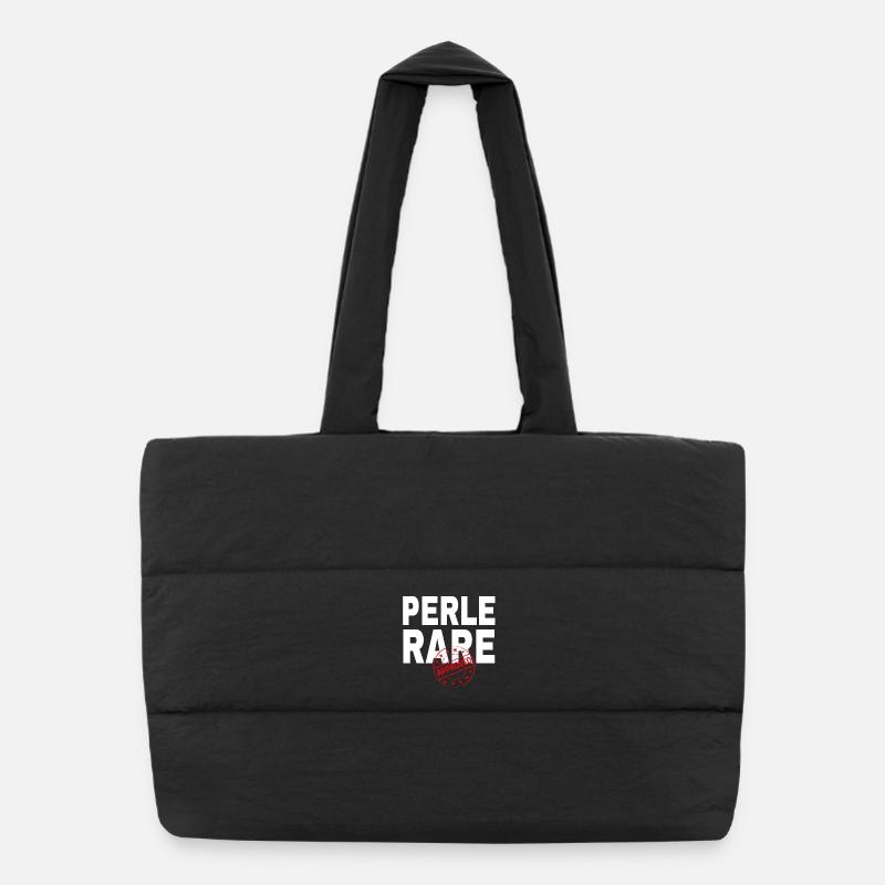 Design Éclat PerleRare Sac shopping matelassé