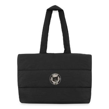 Confuse the cat - Puffer Shopping Bag - black - Front
