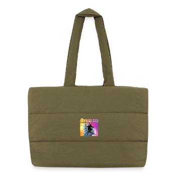 Apres ski - Puffer Shopping Bag - safari green - Front