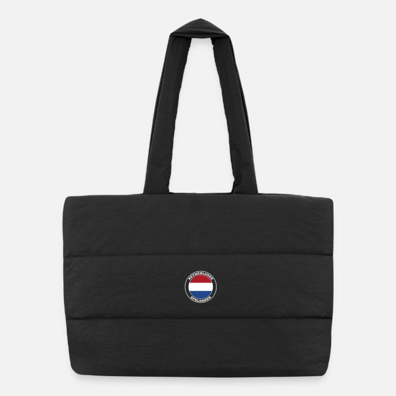 Apeldoorn Pays-Bas Drapeau Apeldoorn Hollande Sac shopping matelassé