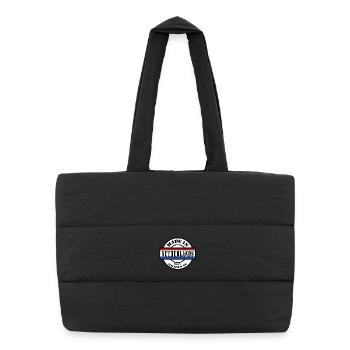 MADE IN NETHERLANDS Hollande Cadeau - Sac shopping matelassé - noir - Devant