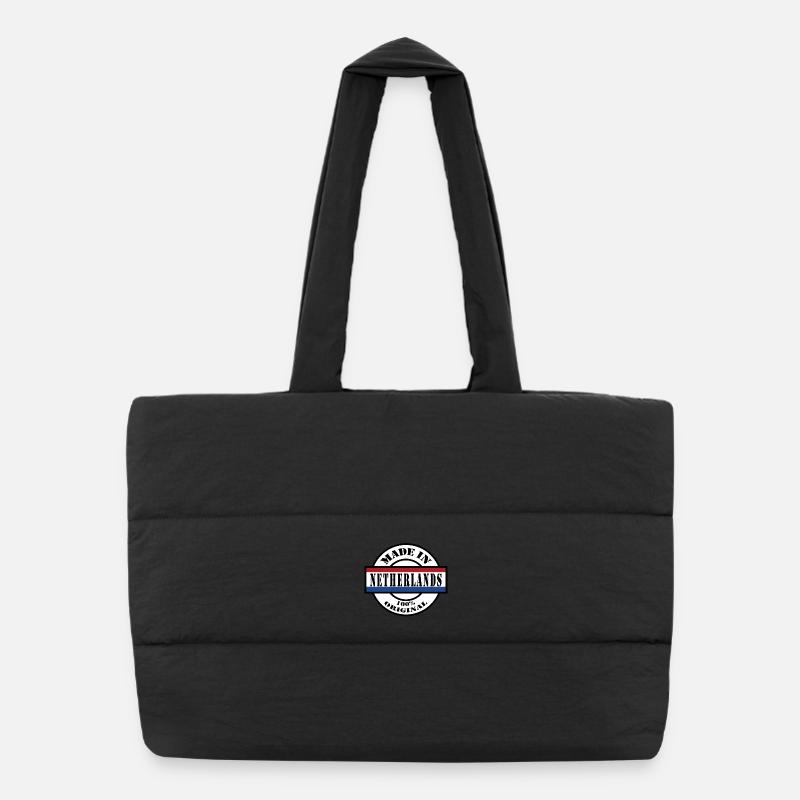 MADE IN NETHERLANDS Hollande Cadeau Sac shopping matelassé