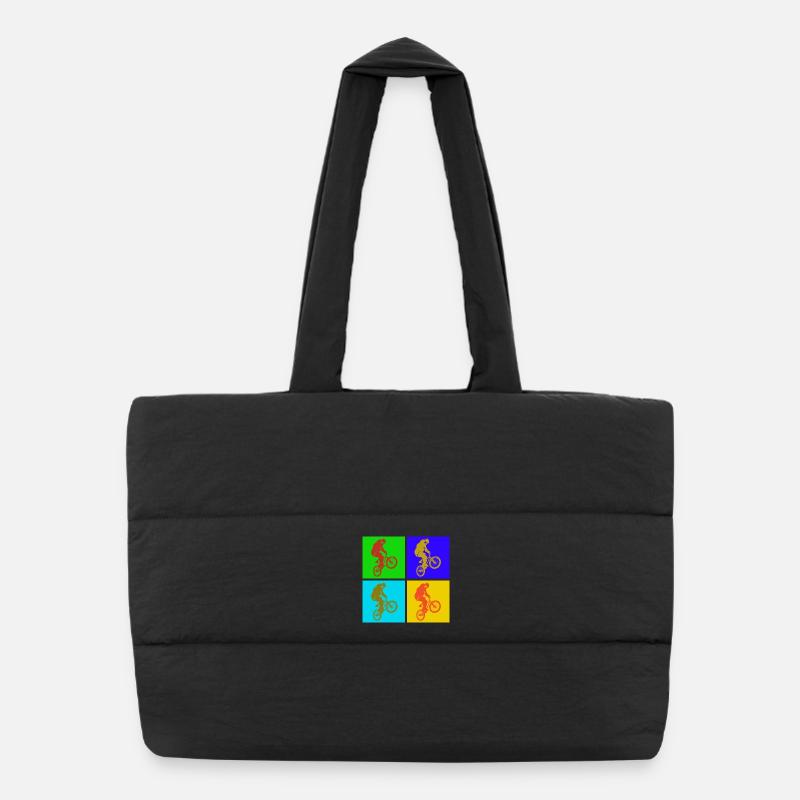 Sac shopping matelassé